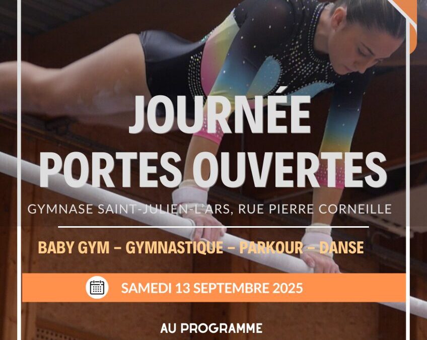 🤸🏻♀️ JOURNÉE PORTES OUVERTES AU CGSJA
