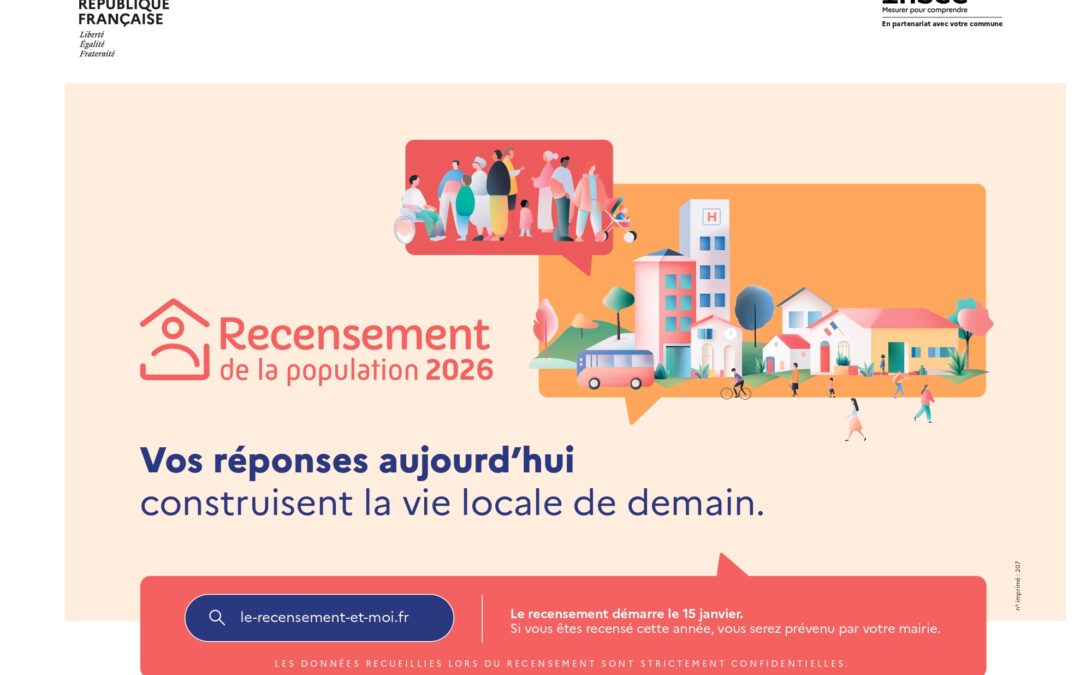 Recrutement agents recenseurs