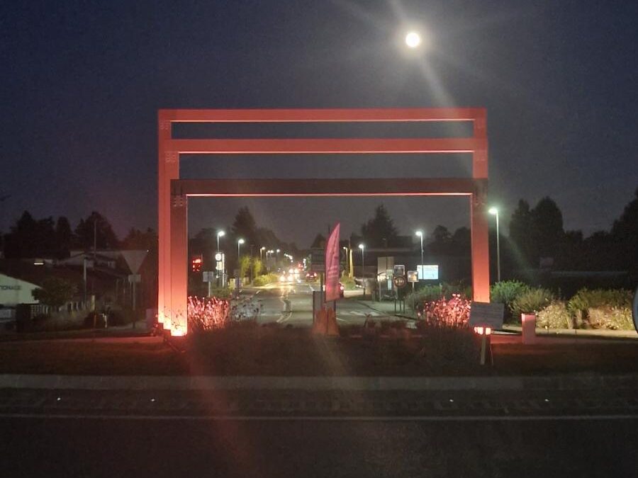 Aménagement de notre rond-point