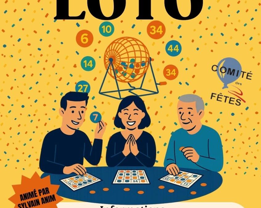 🎱 LOTO – Comité des fêtes