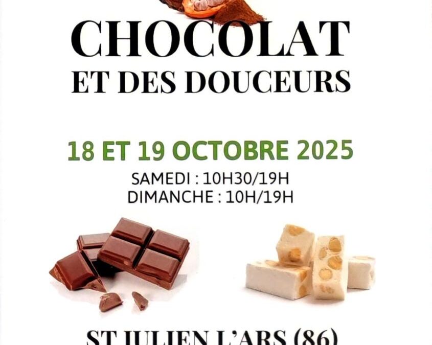 🍫 Salon du chocolat et des douceurs