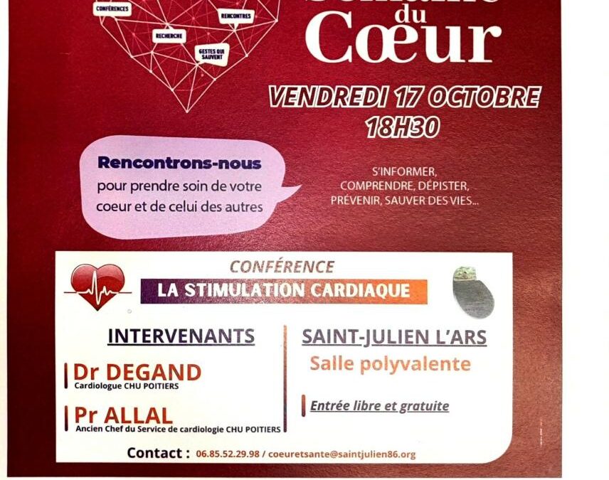 Conférence sur la stimulation cardiaque