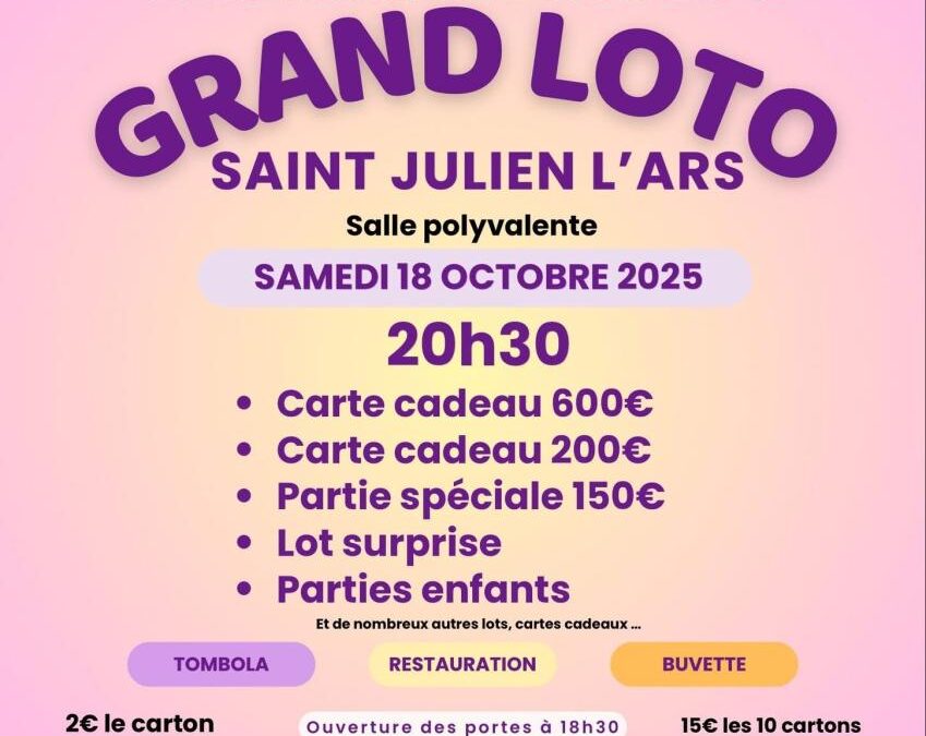 🎱 Grand loto – Petank Sport Evolution