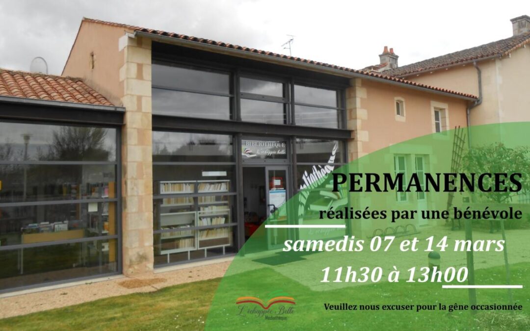 📖 Bibliothèque – Permanence
